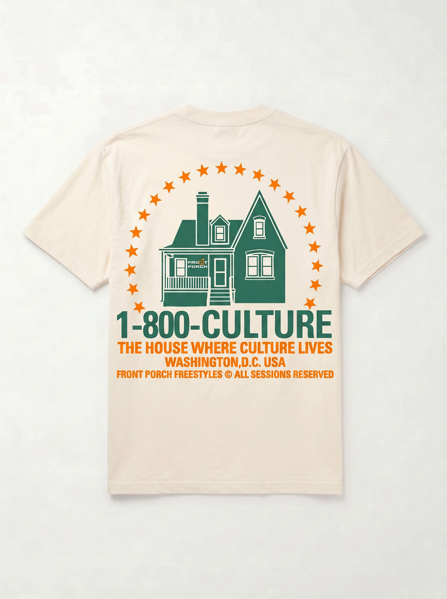 1-800-Culture Tee (Cream)