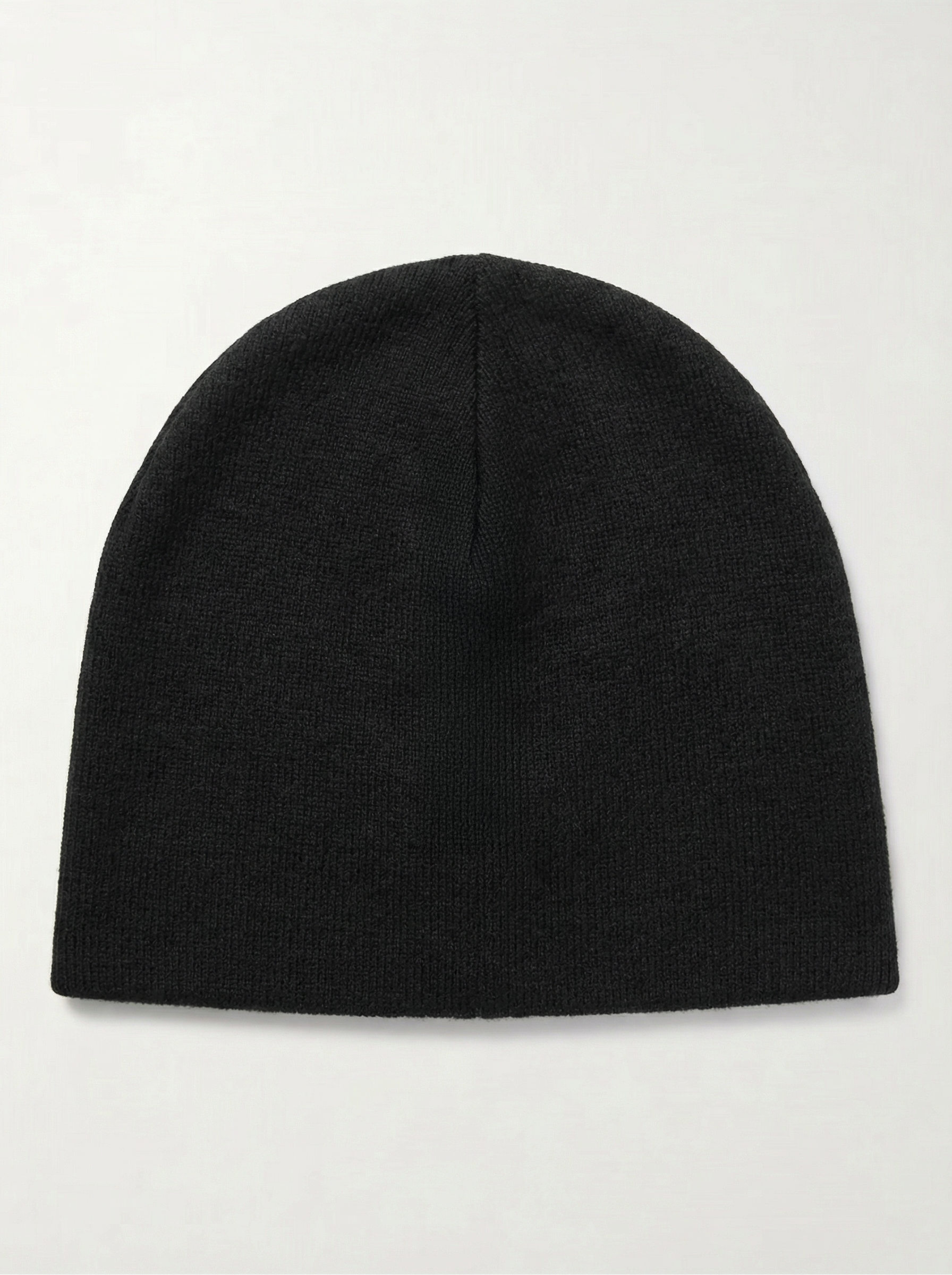 Front Porch Freestyles Live on Set Beanie orange black solid knit back view